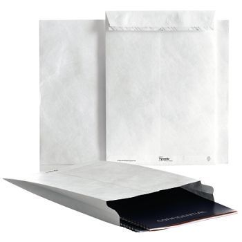 Rivesikker konvolutt, C5, 162X229 mm, hvit, Tyvek